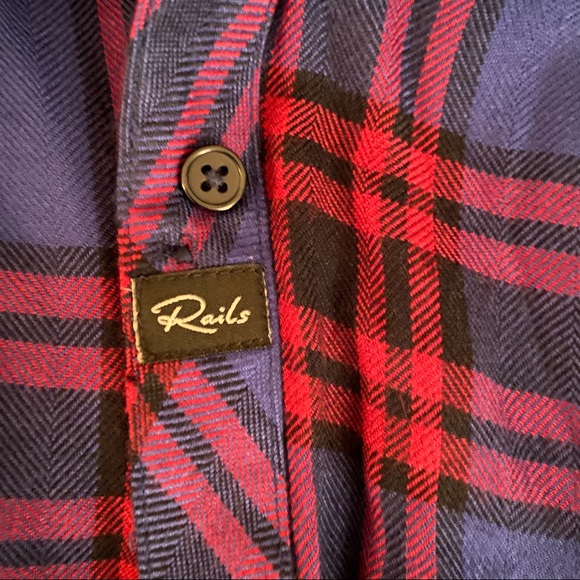 NWT Rails Hunter Raspberry Royal Black XS - Picture 7 of 7